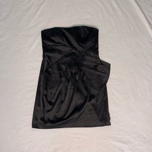Max & Cleo Cocktail Strapless Black Dress
